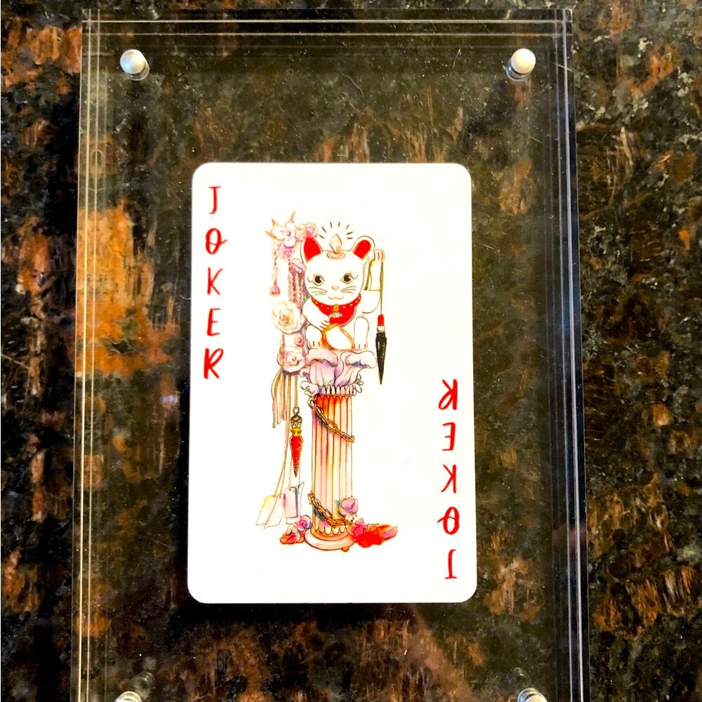 Christian Louboutin Red and White Art Print